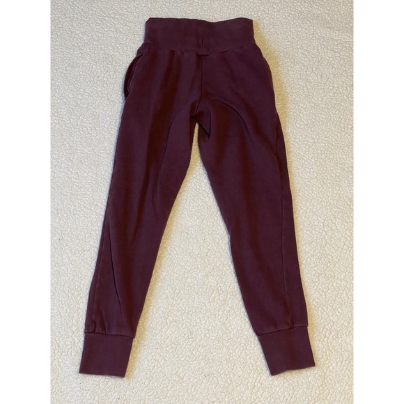 Gym Shark Maroon Woman's  Jogger Pants Classic Size: XS - Picture 8 of 8